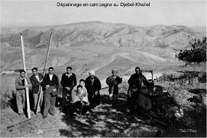 145-AERODROME-ET-BASE-1945-1962-29- (9) MASCARA DJEBEL KHALLEL
